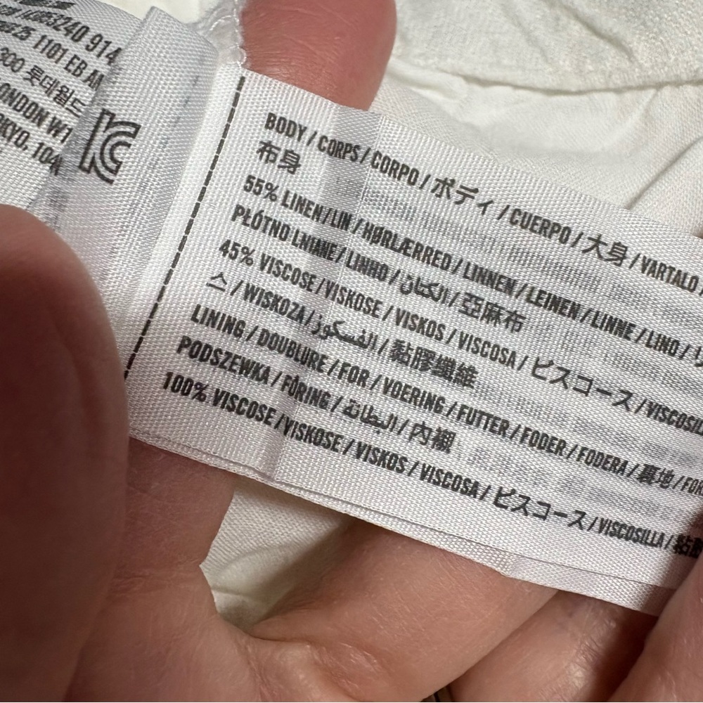 Abercrombie & Fitch White Skort - Picture 3 of 5